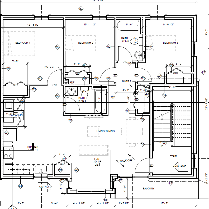 Large living space with kitchen alcove, breakfast bar, and a closet downstairs